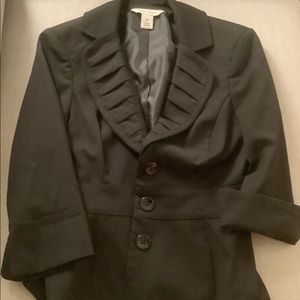 White House Black Market petite black blazer xxs or 00P